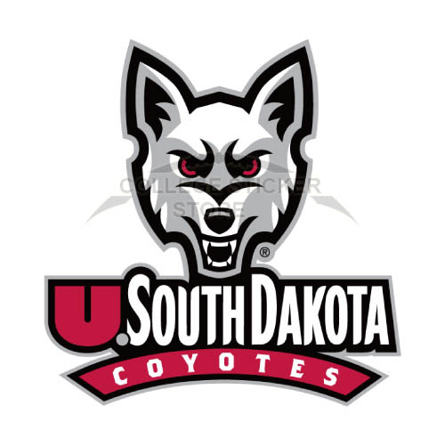Homemade South Dakota Coyotes Iron-on Transfers (Wall Stickers)NO.6209